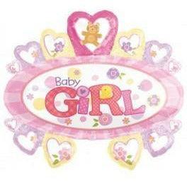 اكسسوارات حفلات بالون الهيليوم العنقودية من Baby Girl Star