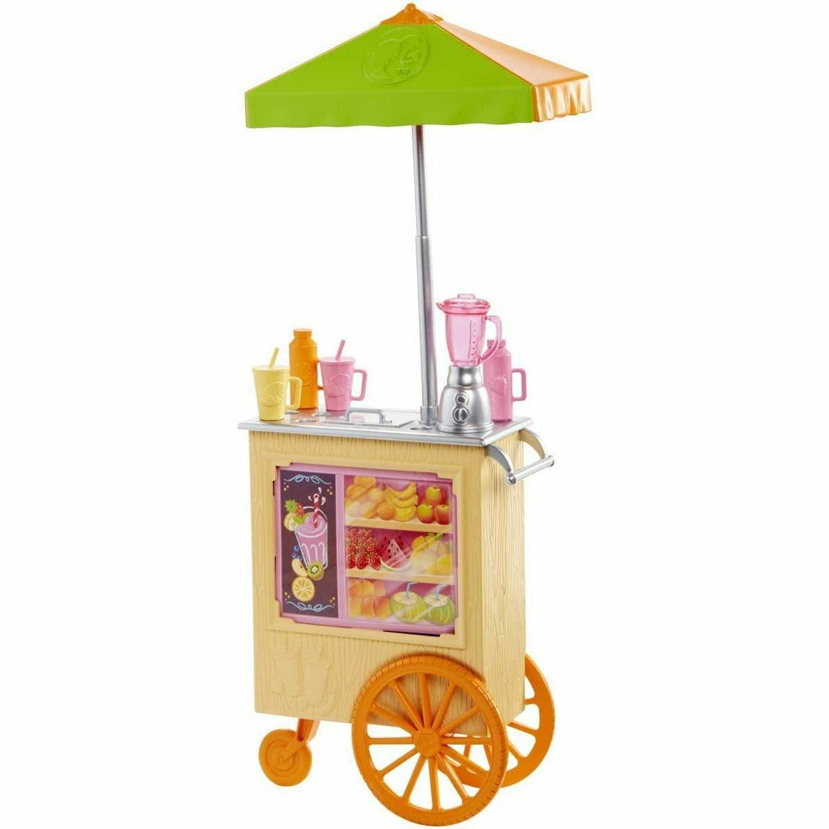 Barbie Careers Juice Bar Playset with Brunette Doll - BumbleToys - 5-7 Years, Barbie, Dolls, Fashion Dolls & Accessories, Girls, Miniature Dolls & Accessories, OXE, Pre-Order