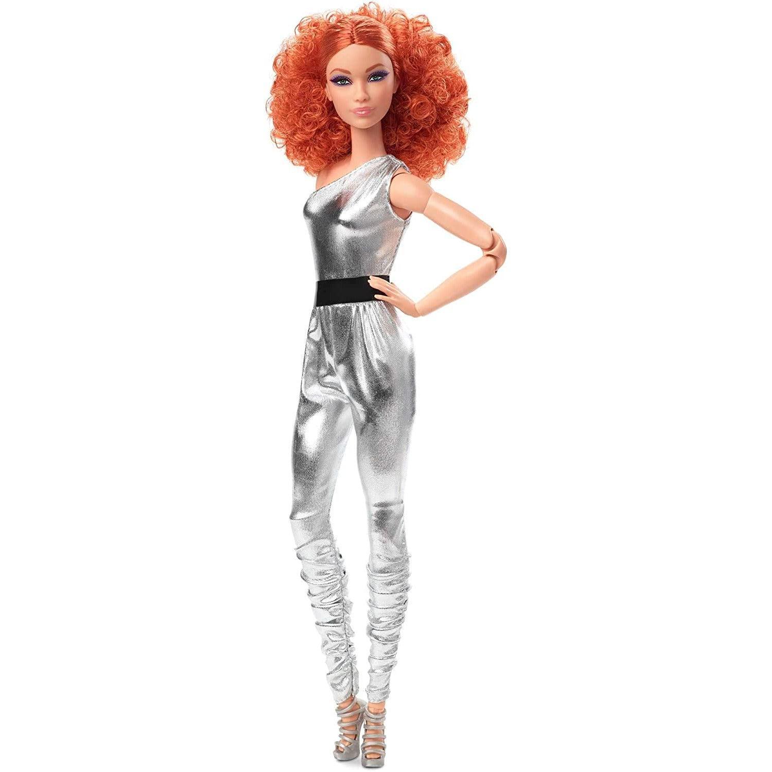 Barbie Signature Barbie Looks Doll (Red Curly Hair, Original Body Type), Fully Posable Fashion Doll - BumbleToys - 5-7 Years, Barbie, Fashion Dolls & Accessories, Girls, Pre-Order