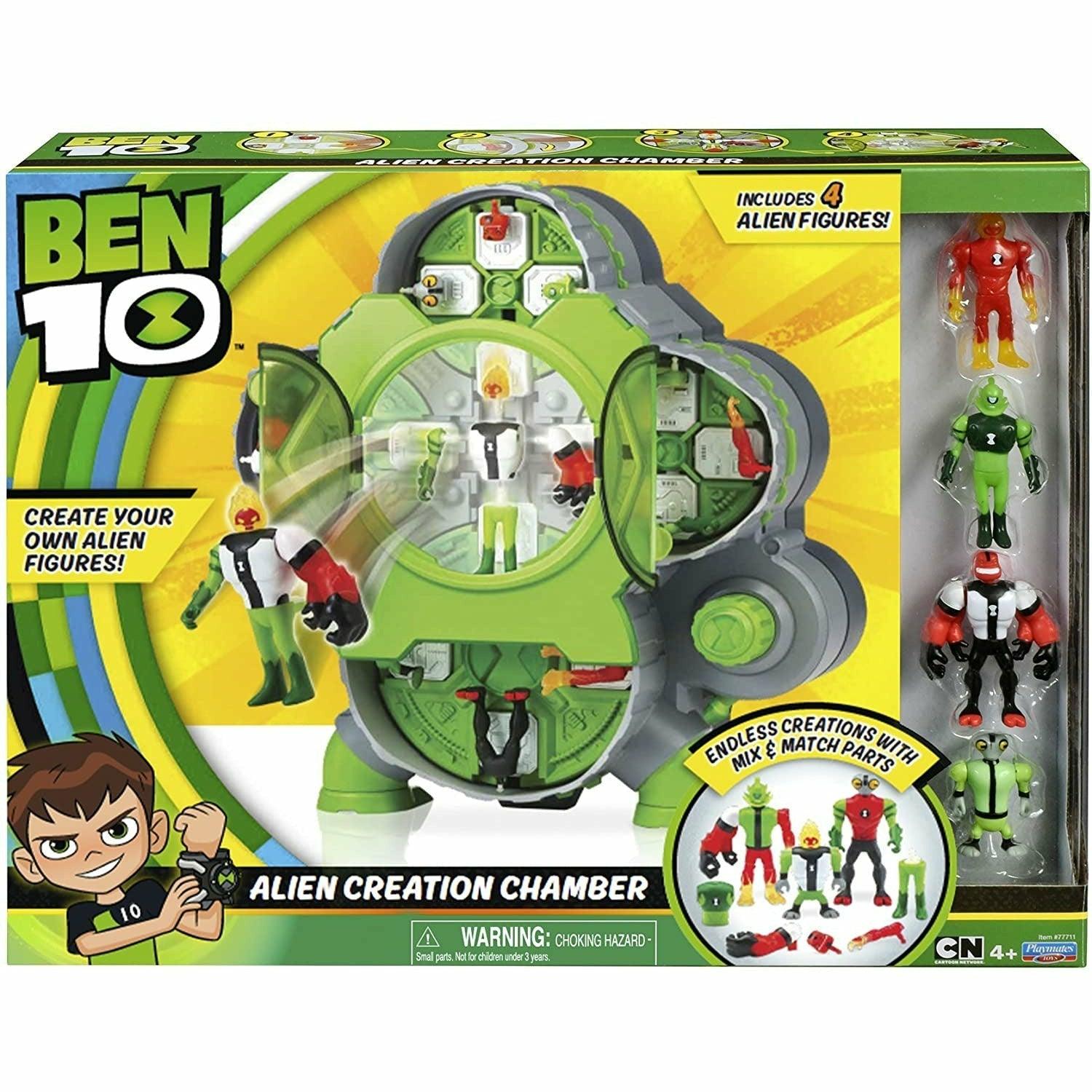 Ben 10 Alien Creation Chamber - BumbleToys - 4+ Years, 5-7 Years, 8+ Years, Action Figures, Ben 10, Boys, Figures, OXE, Pre-Order
