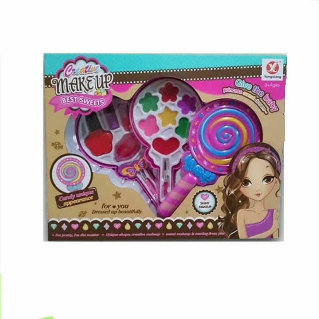 Best Sweet Creative Makeup Kit Set For Girls - Lollipop - BumbleToys - 5-7 Years, Girls, Makeup, Toy Land