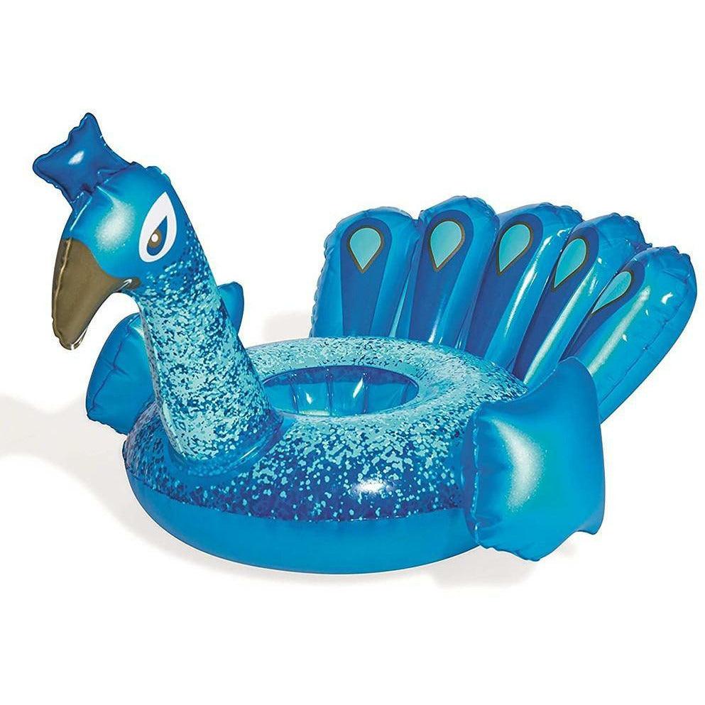 Bestway 34104 Inflatable Drink Holder - Peacock - BumbleToys - 5-7 Years, Boys, Eagle Plus, Floaters, Girls, Sand Toys Pools & Inflatables