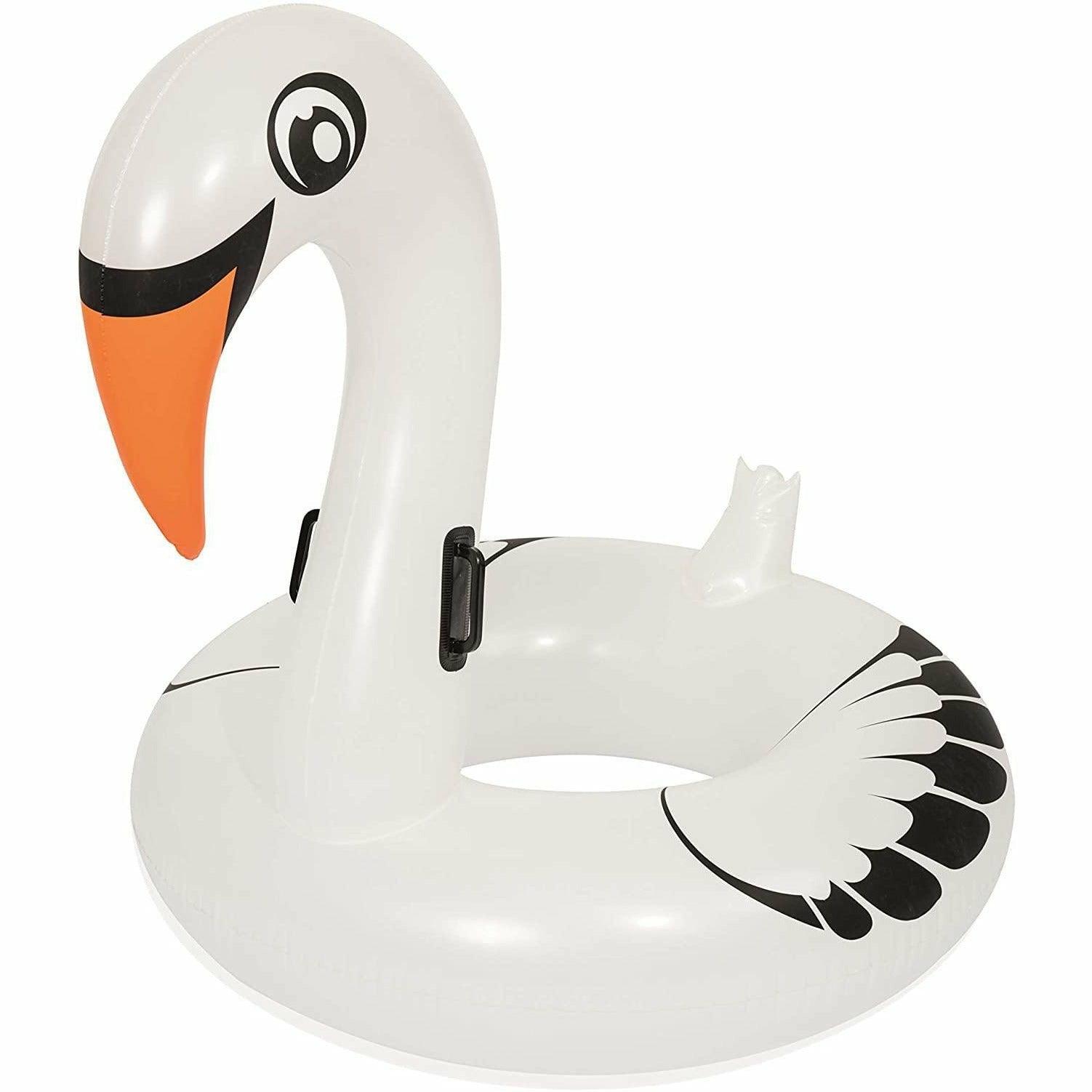 Bestway 36124 Inflatable Geese Shaped Swim Ring - White - BumbleToys - 5-7 Years, 8-13 Years, Eagle Plus, Floaters, Girls, Sand Toys Pools & Inflatables