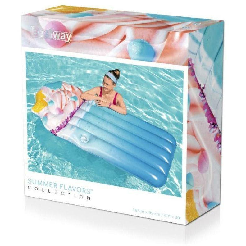 Bestway 43397 Magical Milkshake Lounge 185 cm x 99 cm - BumbleToys - 5-7 Years, 8-13 Years, Bestway, Floaters, Girls, Sand Toys Pools & Inflatables