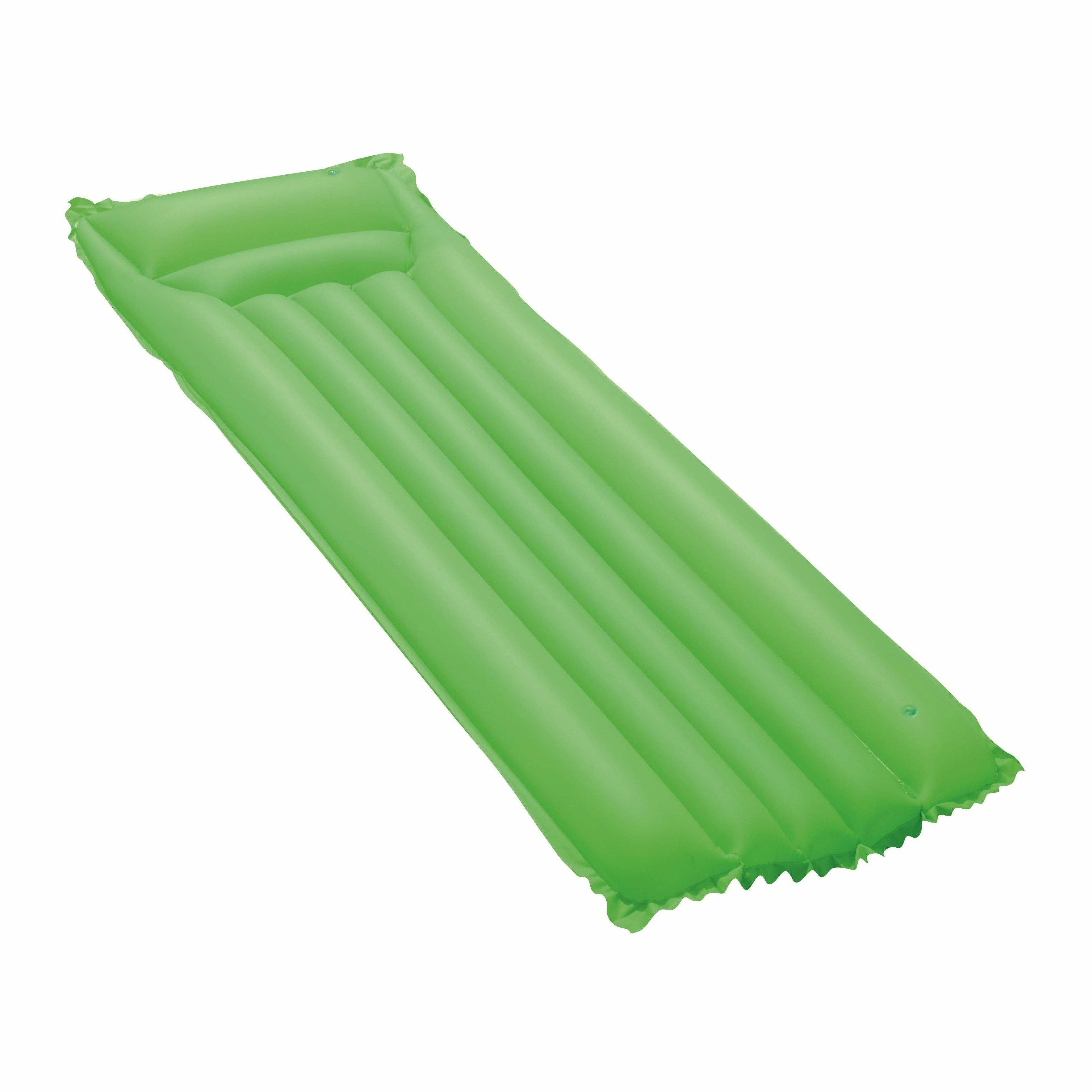 Bestway 44007 Matte Finish Air Mat 1.83m x 69cm - Green - BumbleToys - 5-7 Years, Boys, Eagle Plus, Floaters, Girls, Inflatables, Sand Toys Pools & Inflatables