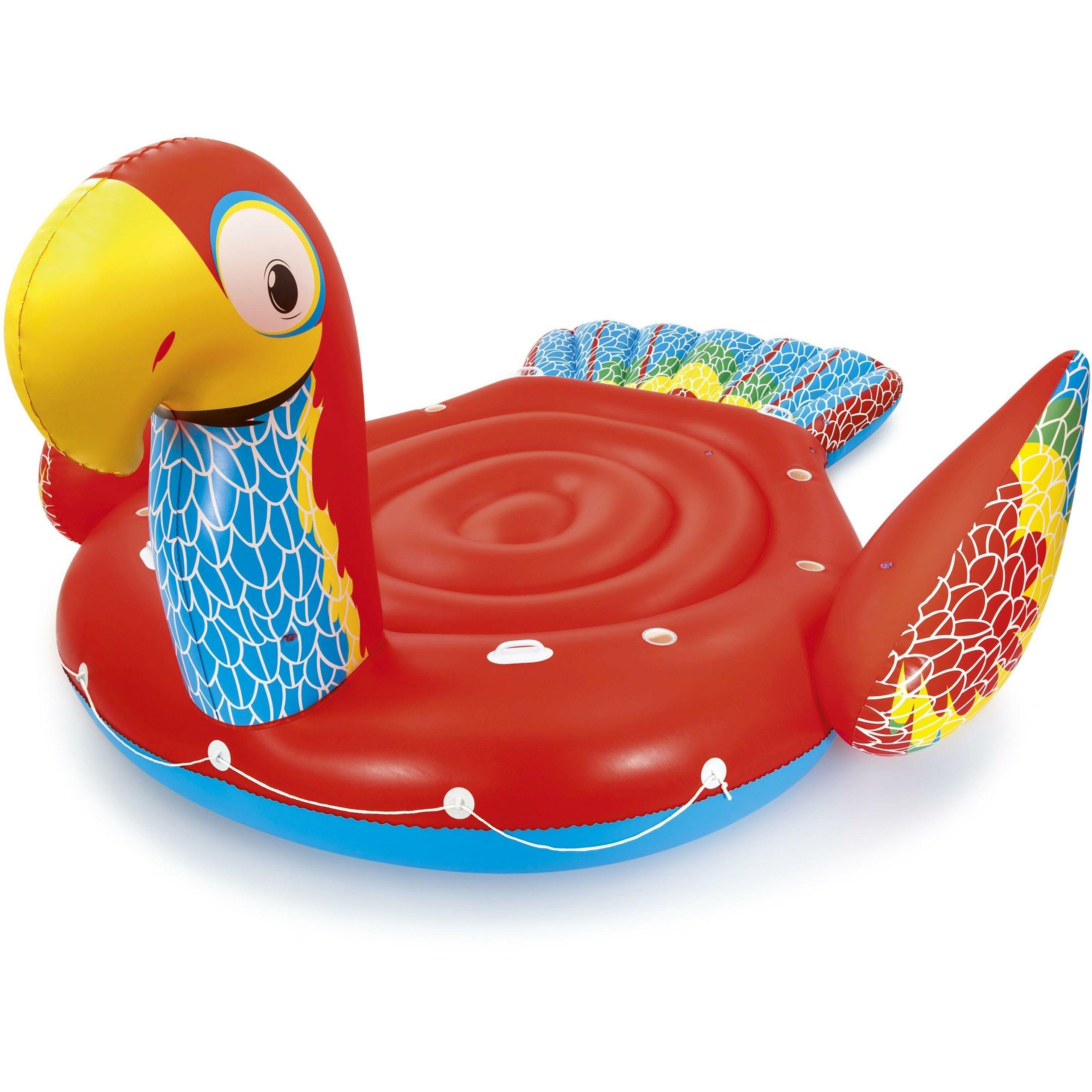 Bestway Inflatable Parrot Shaped Ride-On Float - BumbleToys - 18+, Boys, Eagle Plus, flamingo, Floaters, Girls, Inflatables, Pre-Order, Sand Toys Pools & Inflatables, unicorn