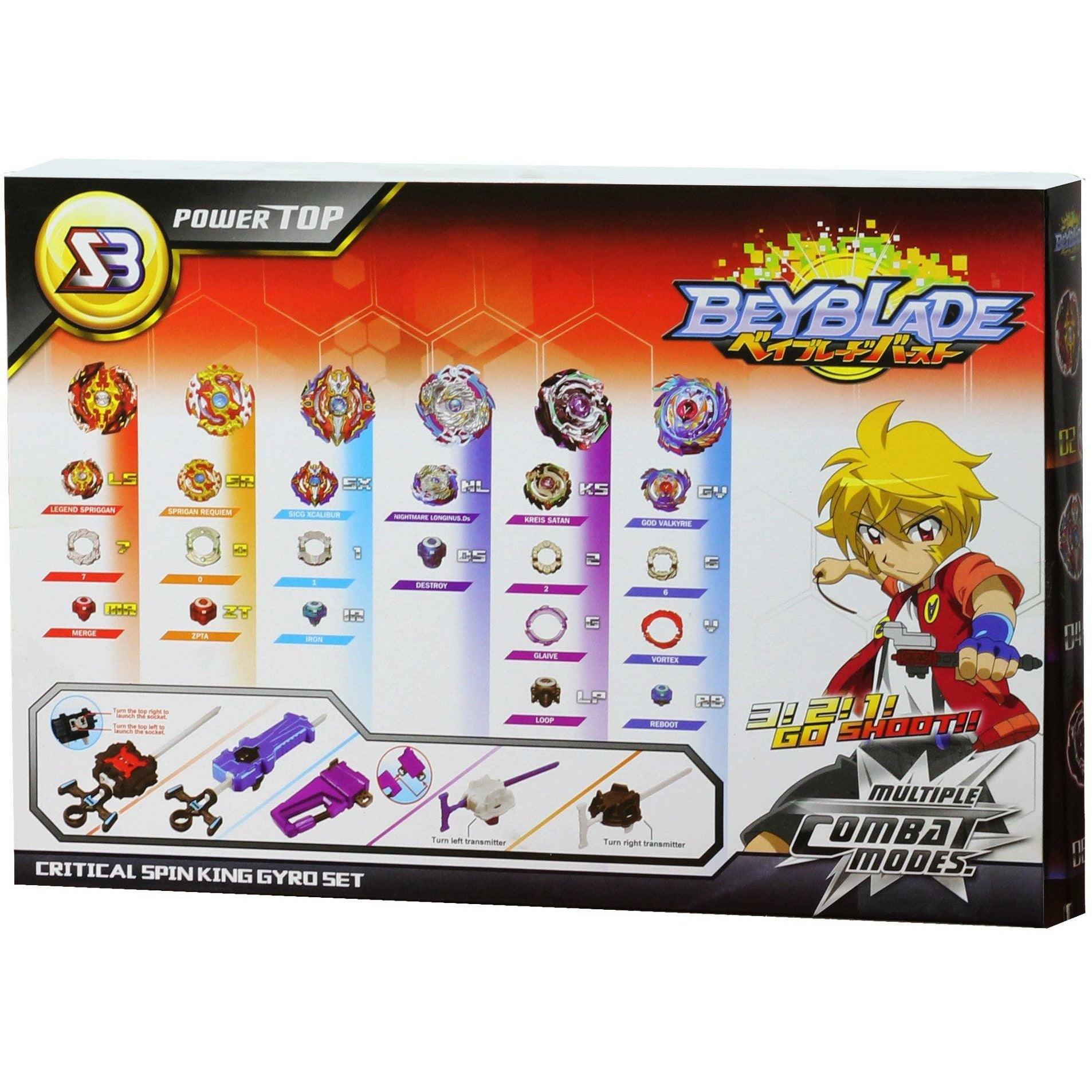 Beyblades Burst System Power Top Blow Out Gyro Starter - BumbleToys - 4+ Years, Action Battling, Beyblades, Boys, Toy Land