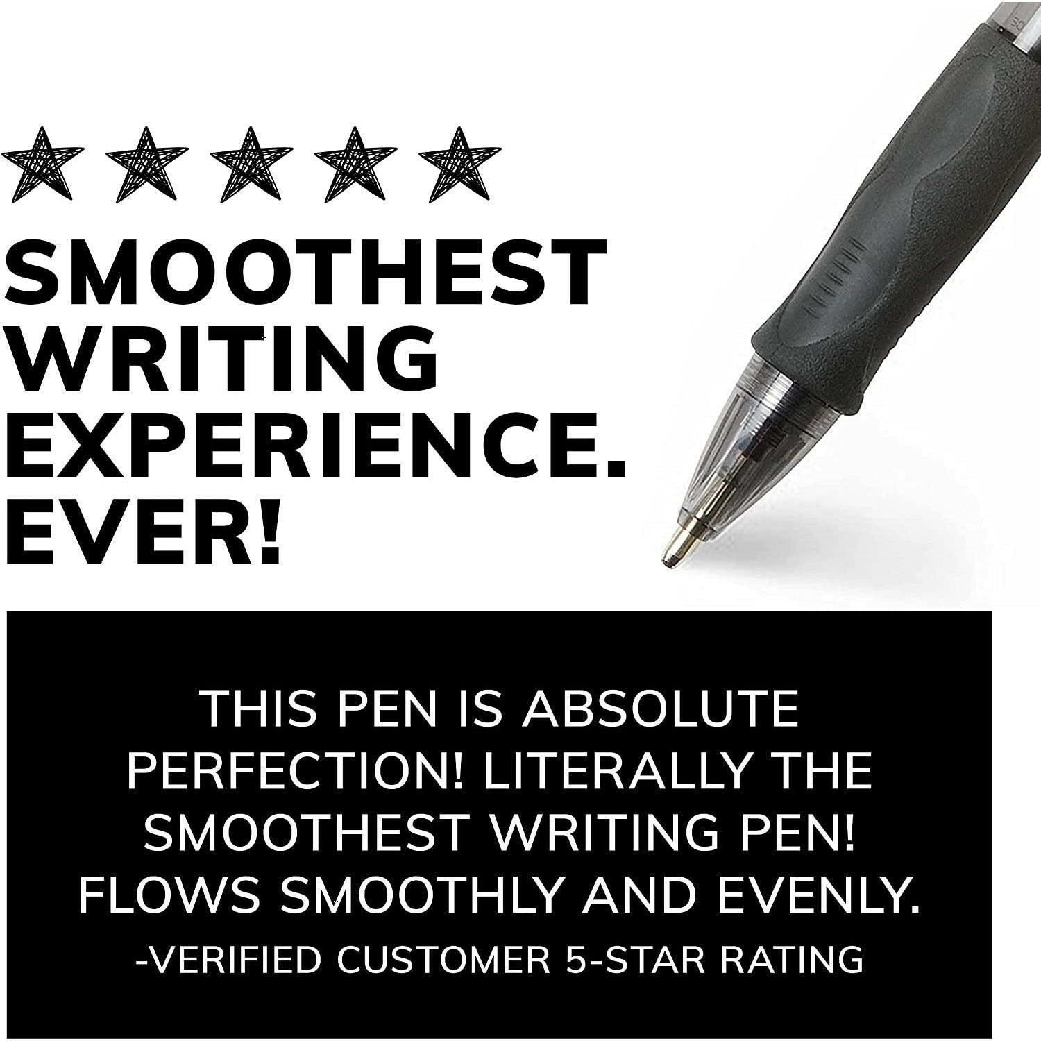 BIC Glide Bold Black Ballpoint Pens, Bold Point (1.6mm), 12-Count Pack, Retractable Ballpoint Pens With Comfortable Full Grip - BumbleToys - 14 Years & Up, 18+, 5-7 Years, 6+ Years, 8-13 Years, Drawing & Painting, OXE, Pencil, School Supplies, Stationery & Stickers