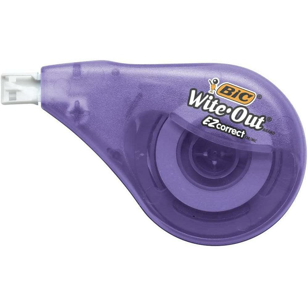 BIC Wite-Out Brand EZ Correct Correction Tape, White Translucent Dispe –  BumbleToys