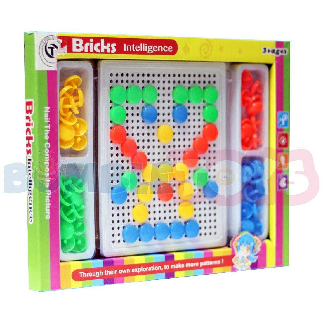 Bricks Intelligence Game Toy For Kids - BumbleToys - 5-7 Years, Electronic Learning, Girls