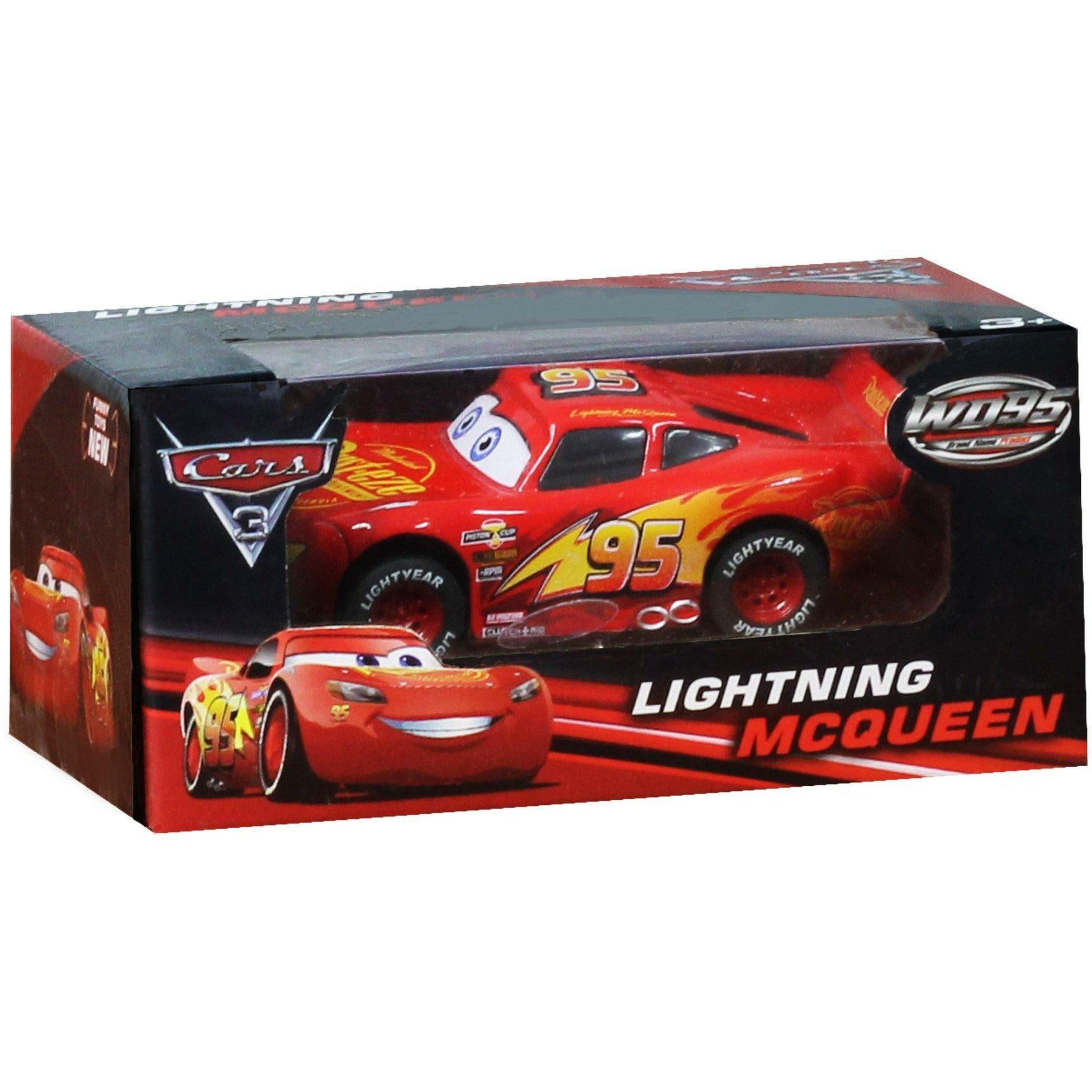 Cars Lightning McQueen Die Cast Car With Lights N Sounds - BumbleToys - 2-4 Years, 5-7 Years, Boys, Characters, Disney Cars, Pixar, Toy Land
