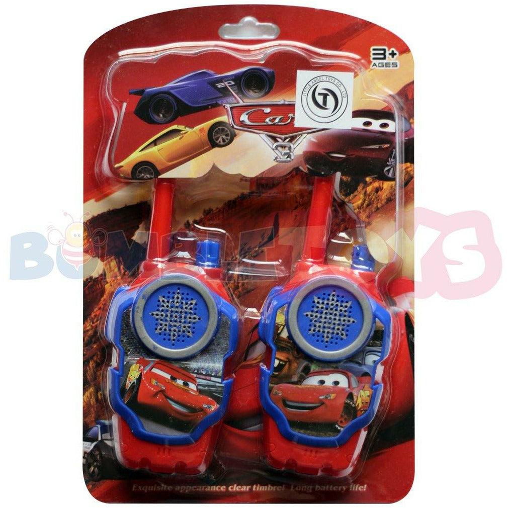 Cartoon Cars Walkie Talkie for Kids - BumbleToys - 5-7 Years, Action Battling, Disney Cars, Toy House, Toy Land