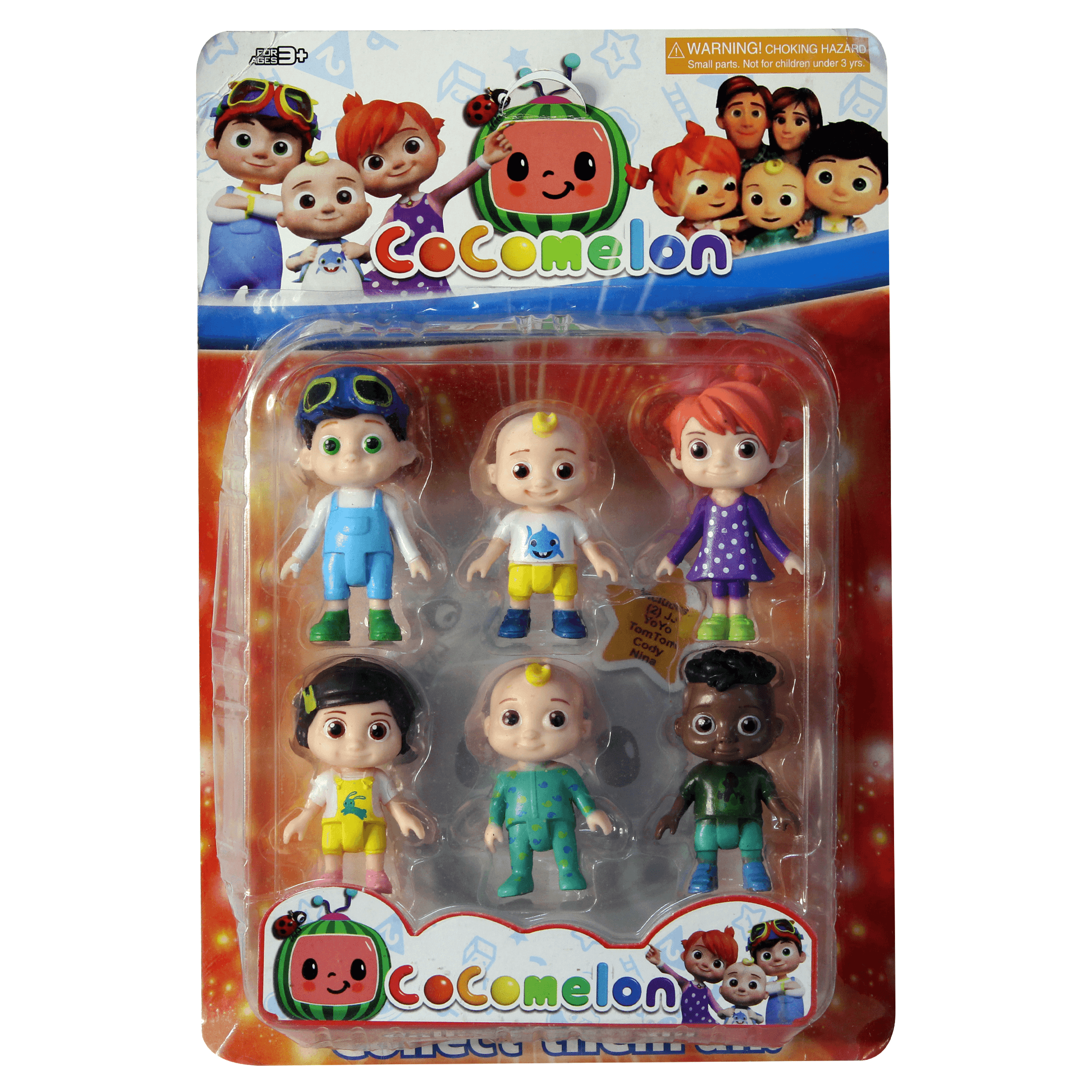 CoComelon Family and Friends 6 Figure Pack - BumbleToys - 3+ years, Characters, Cocomelon, Figures