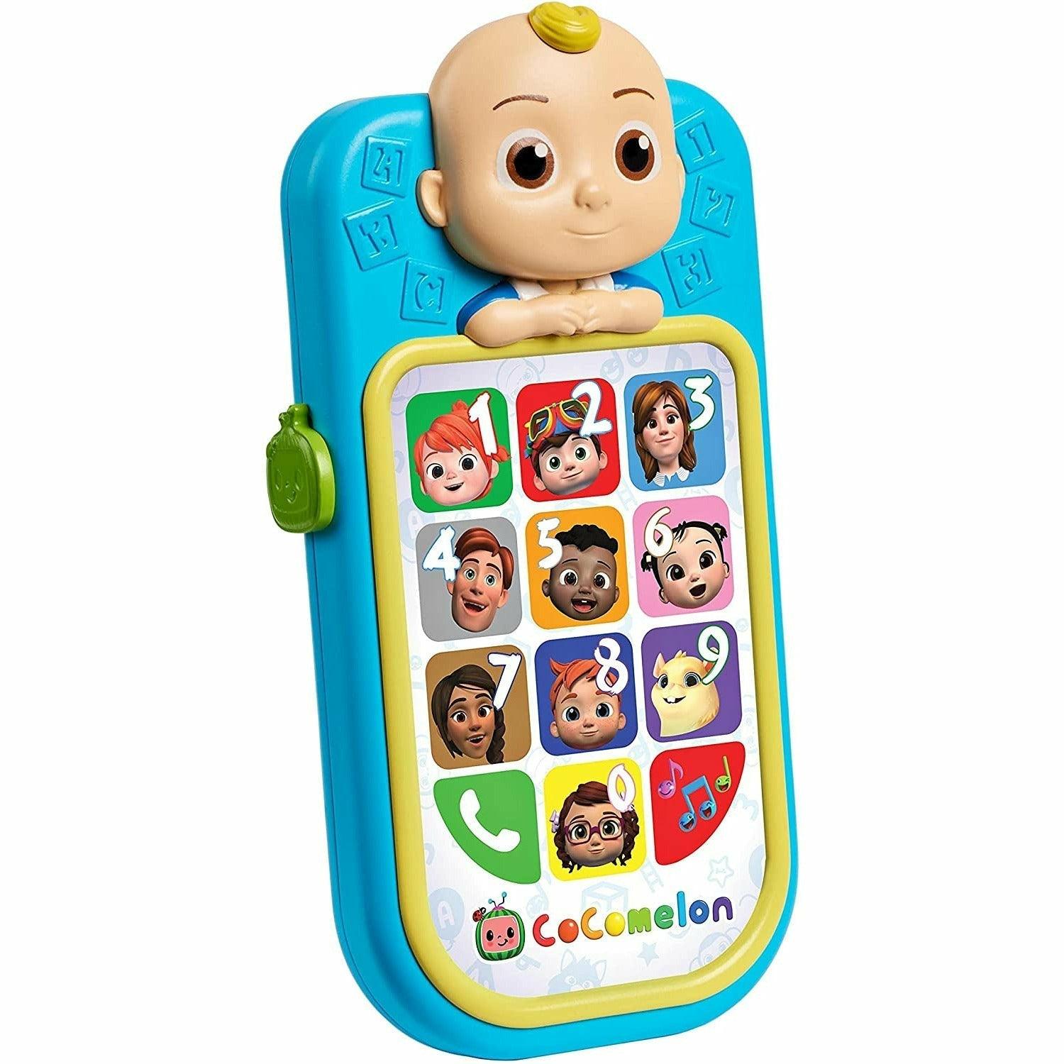 CoComelon JJ’s First Learning Toy Phone for Kids with Lights, Sounds, Music - BumbleToys - 0-24 Months, Action Figures, Boys, Musical Instruments, OXE, Phone, Pre-Order
