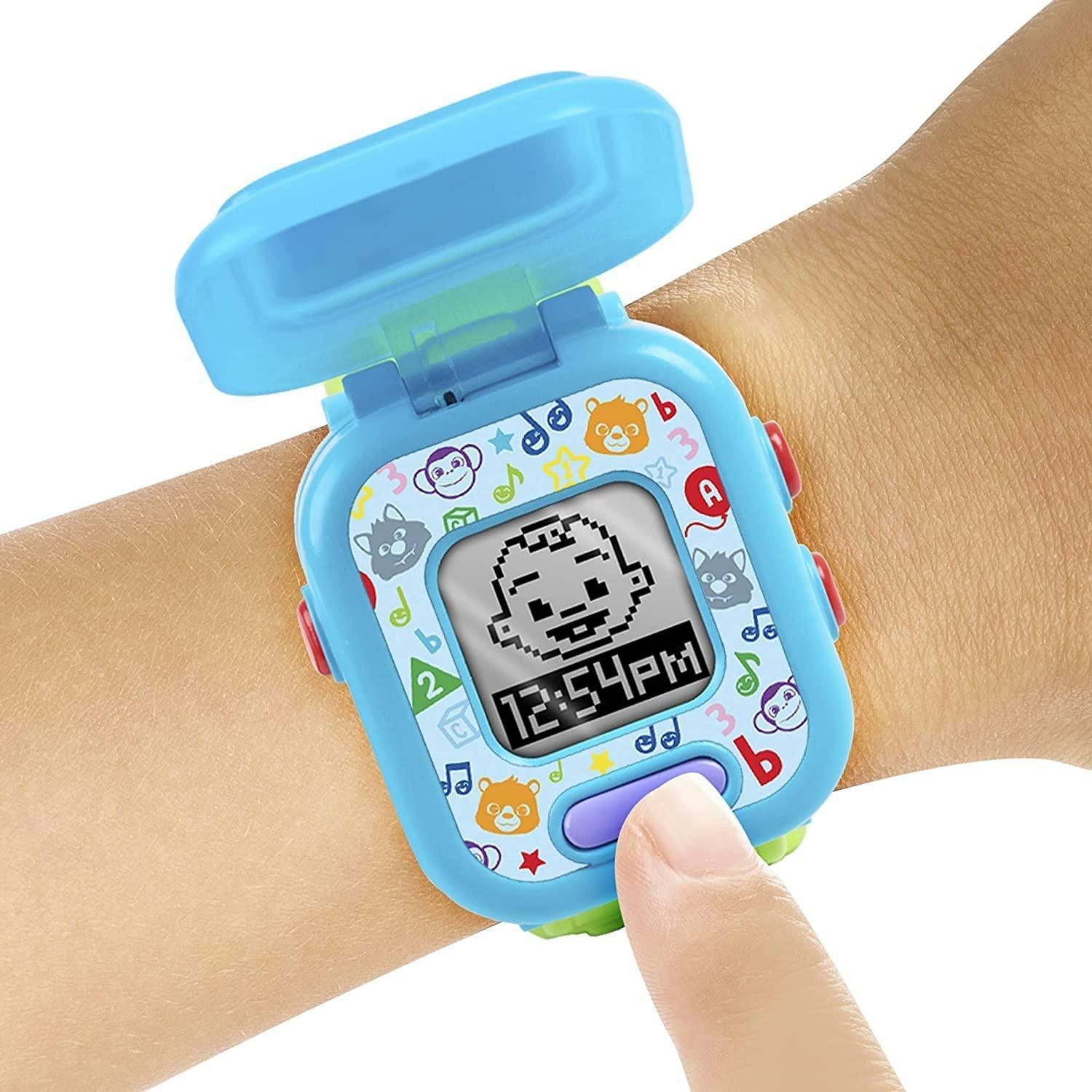 CoComelon JJ’s Learning Smart Watch Toy for Kids with 3 Education-Based Games, Alarm Clock, and Stop Watch - BumbleToys - 4+ Years, 5-7 Years, Boys, Cocomelon, OXE, Watch, Wrist Watches