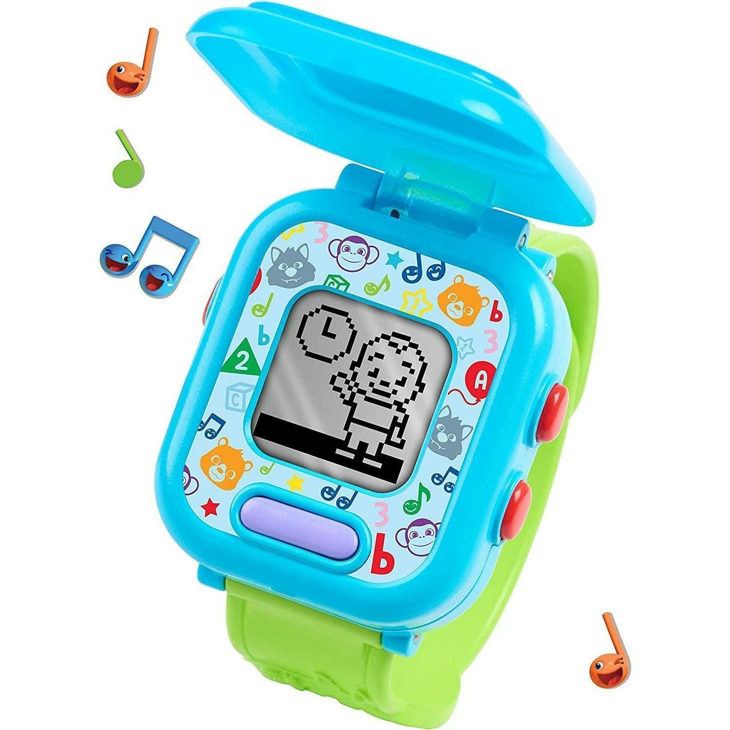 CoComelon JJ’s Learning Smart Watch Toy for Kids with 3 Education-Based Games, Alarm Clock, and Stop Watch - BumbleToys - 4+ Years, 5-7 Years, Boys, Cocomelon, OXE, Watch, Wrist Watches