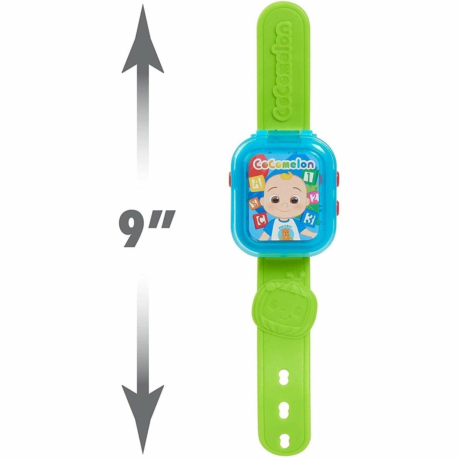 CoComelon JJ’s Learning Smart Watch Toy for Kids with 3 Education-Based Games, Alarm Clock, and Stop Watch - BumbleToys - 4+ Years, 5-7 Years, Boys, Cocomelon, OXE, Watch, Wrist Watches