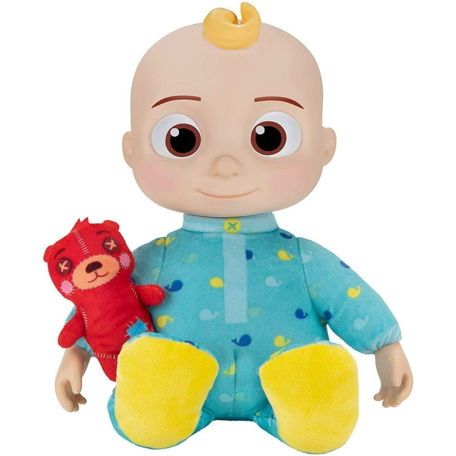 CoComelon Official Musical Bedtime JJ Doll, Soft Plush Body – Press Tummy and JJ sings clips from ‘Yes, Yes, Bedtime Song - BumbleToys - 0-24 Months, Action Figures, Boys, Cocomelon, Musical Instruments, OXE, plush, Pre-Order