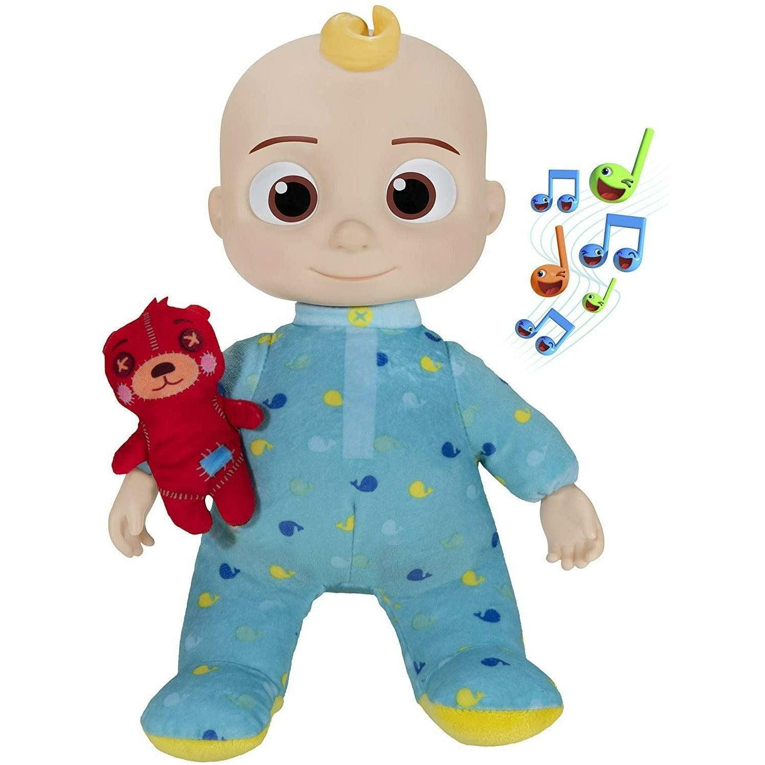 CoComelon Official Musical Bedtime JJ Doll, Soft Plush Body – Press Tummy and JJ sings clips from ‘Yes, Yes, Bedtime Song - BumbleToys - 0-24 Months, Action Figures, Boys, Cocomelon, Musical Instruments, OXE, plush, Pre-Order