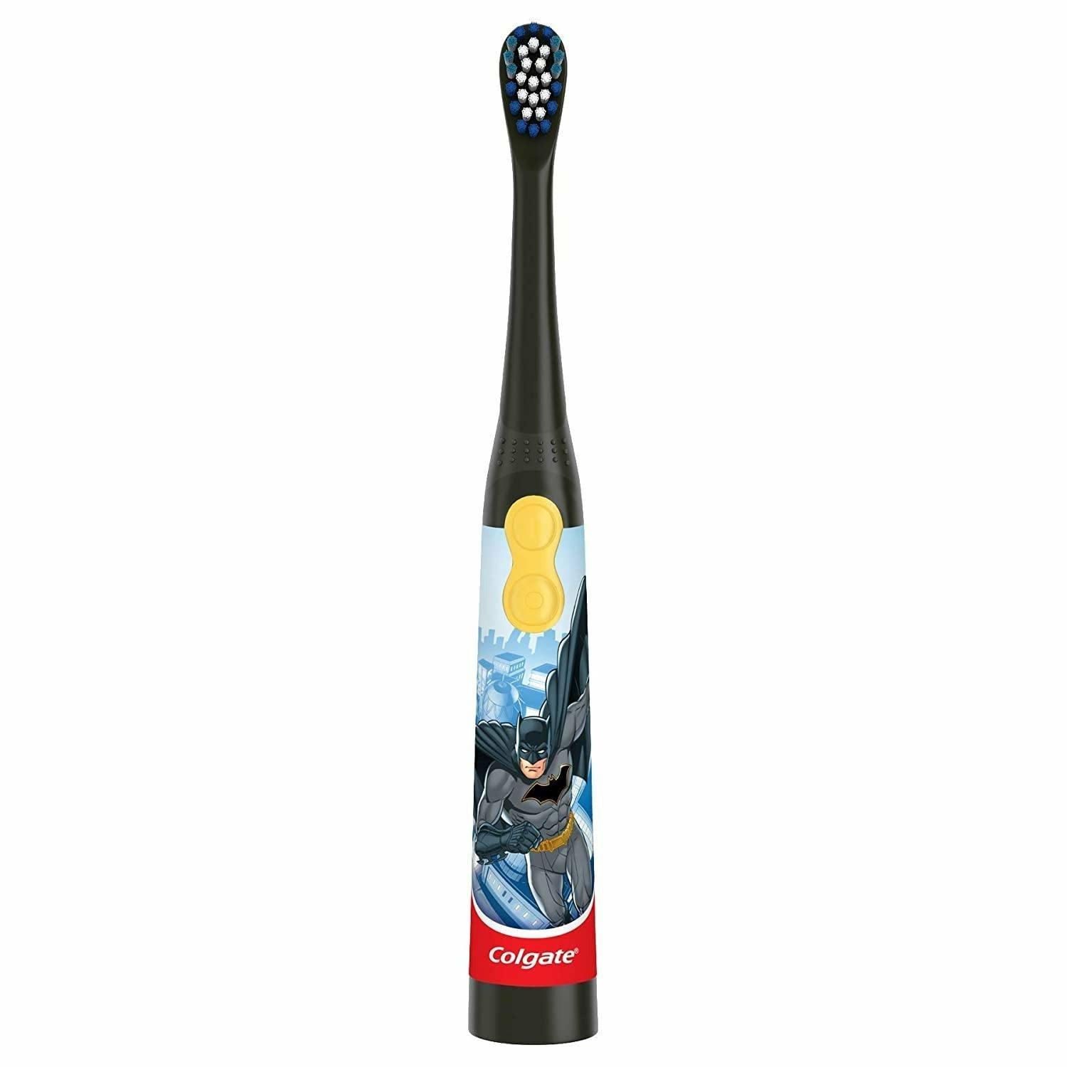 Colgate Kids Electric Battery Powered Toothbrush Extra Soft, Batman - BumbleToys - 5-7 Years, Avengers, Baby Saftey & Health, Batman, Boys, DC Comics, Toothbrush