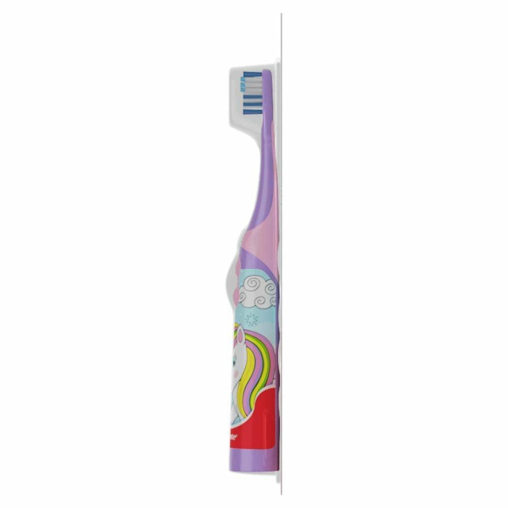 Colgate Kids Electric Battery Powered Toothbrush Extra Soft - Unicorn - BumbleToys - 5-7 Years, Baby Saftey & Health, Girls, Pre-Order, Toothbrush, unicorn