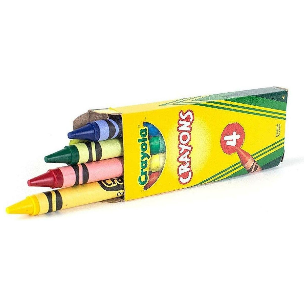 Crayola 4 Pieces Crayons - BumbleToys - 5-7 Years, Boys, Drawing & Painting, Eagle Plus, Girls