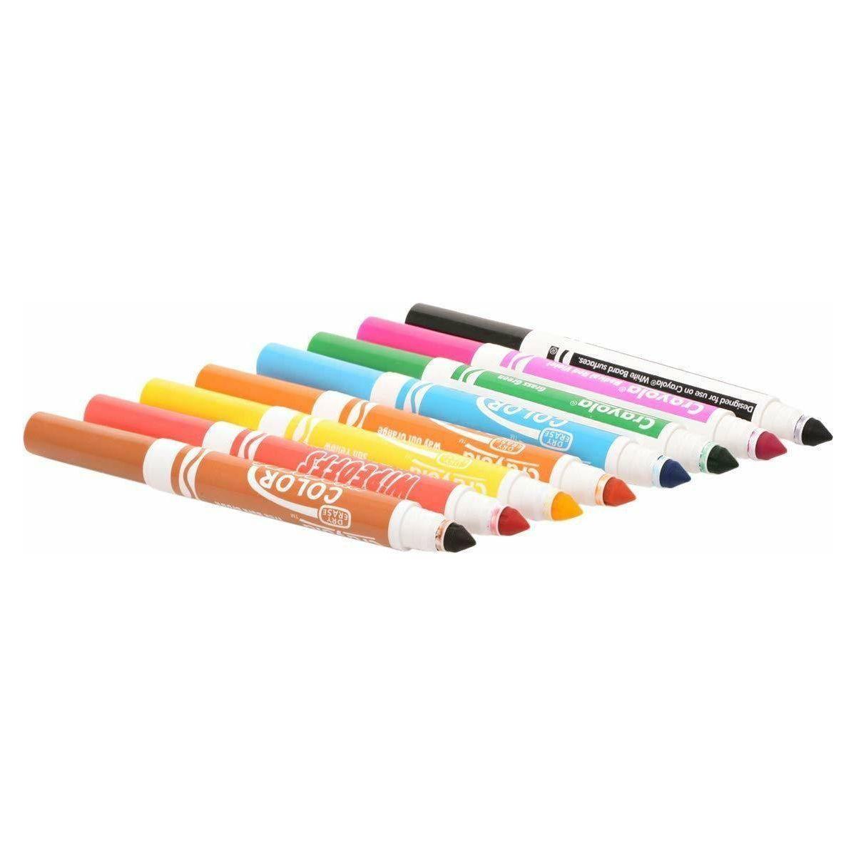 Crayola Color Wipe Off Whiteboard Markers 8 Pieces - BumbleToys - 5-7 Years, Drawing & Painting, Eagle Plus, Girls