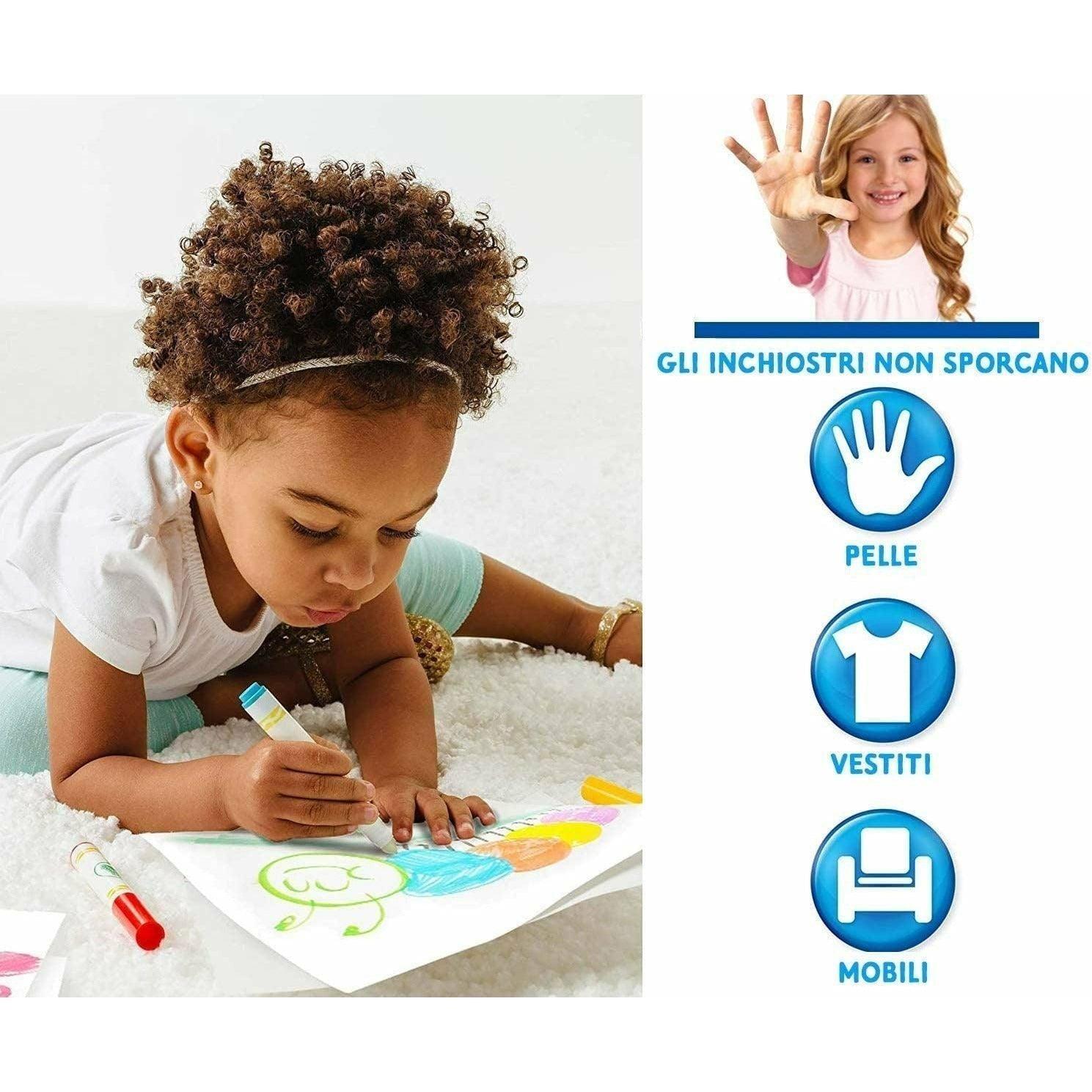 Crayola Color Wonder Mess Free Markers - 10 Pieces - BumbleToys - 3+ years, Boys, Drawing & Painting, Girls