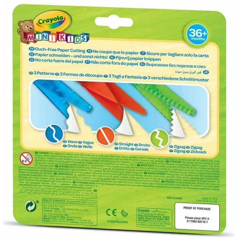 Crayola CY81-8119-3 Minikids Multi Purpose Scissors - BumbleToys - 3+ years, 5-7 Years, Boys, Drawing & Painting, Eagle Plus, Girls