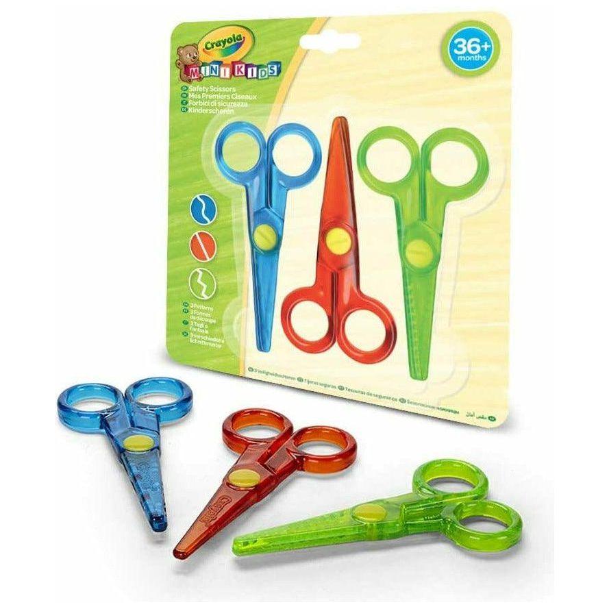 Crayola CY81-8119-3 Minikids Multi Purpose Scissors - BumbleToys - 3+ years, 5-7 Years, Boys, Drawing & Painting, Eagle Plus, Girls