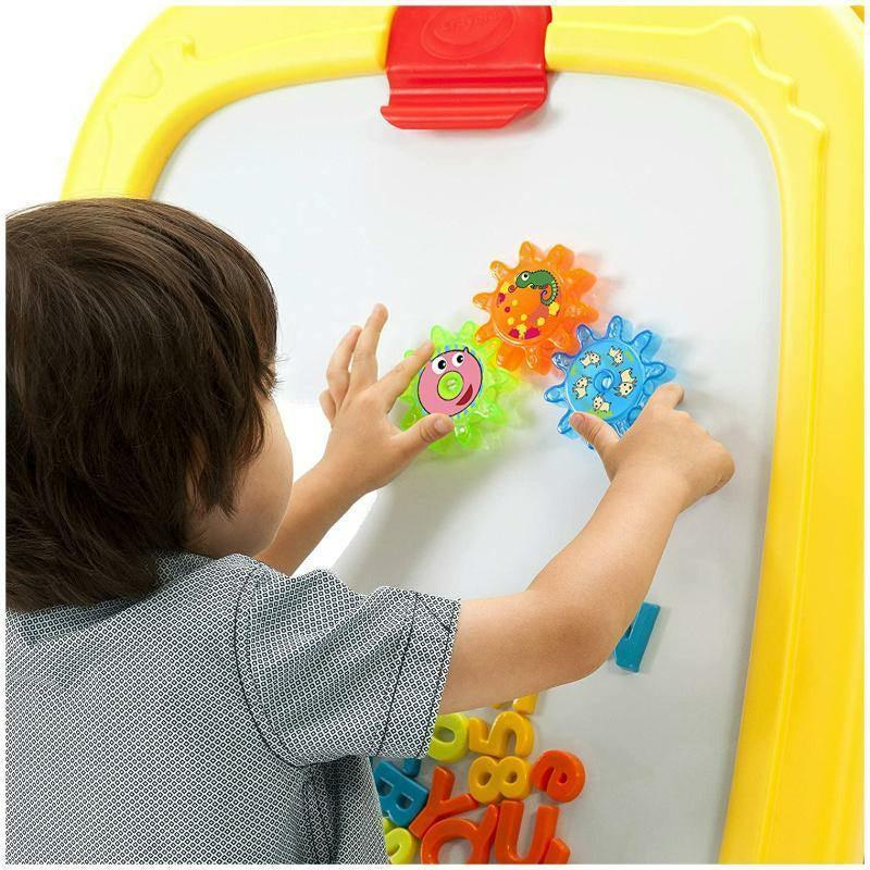 Crayola Deluxe Magnetic Double Whita And Black Board - BumbleToys - 2-4 Years, Blackboards & Easels, Boys, Crayola, Desk, Eagle Plus, Girls