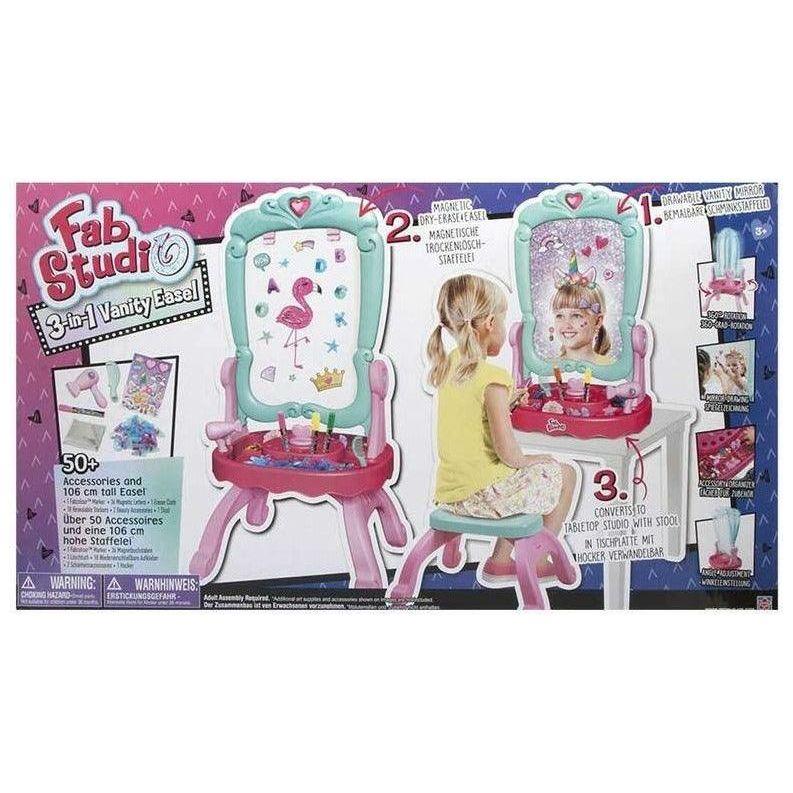 Crayola FabStudio 3-in-1 Vanity White Board Easel Grown up - BumbleToys - 2-4 Years, Blackboards & Easels, Crayola, Desk, Eagle Plus, Girls, Pre-Order