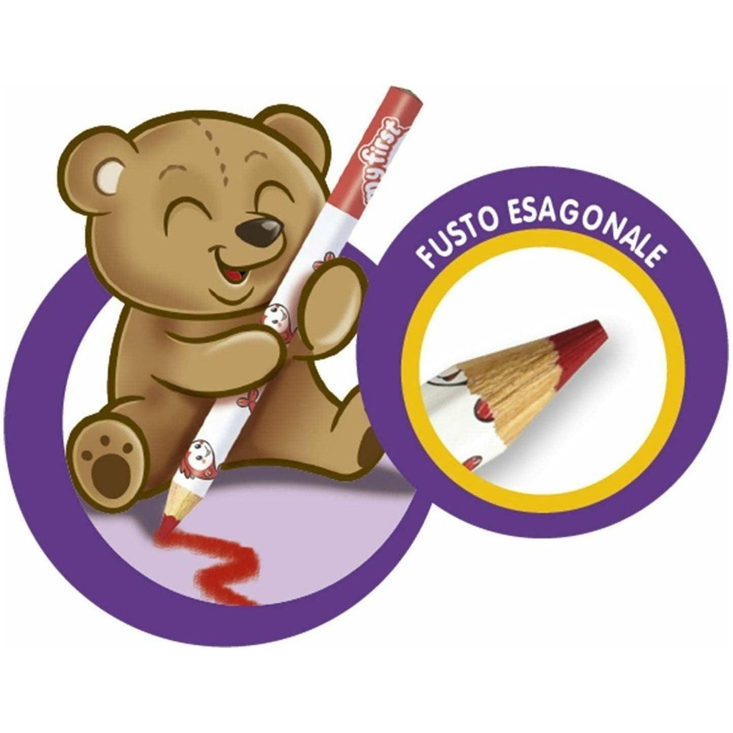 Crayola Jumbo Decorated Pencils - BumbleToys - 4+ Years, 5-7 Years, Boys, Drawing & Painting, Eagle Plus, Girls