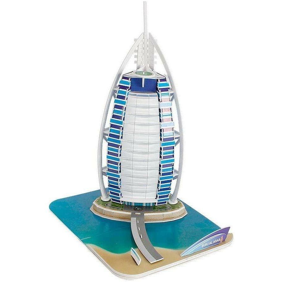 CubicFun C065H Burj Arab 3D Puzzle 44 Pieces - BumbleToys - 3D, 5-7 Years, Boys, Cecil, Girls, Puzzle & Board & Card Games, Puzzles & Jigsaws
