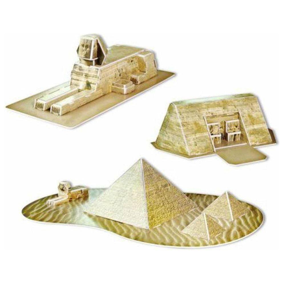 CubicFun C077H Egypt Relique 3D Puzzle 38 Pieces - BumbleToys - 3D, 5-7 Years, Boys, Cecil, Puzzle & Board & Card Games, Puzzles & Jigsaws