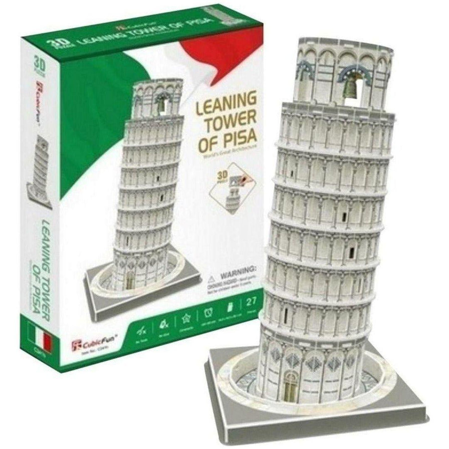 CubicFun C241h Leaning Tower of Pisa 3D Puzzle 27 Pieces