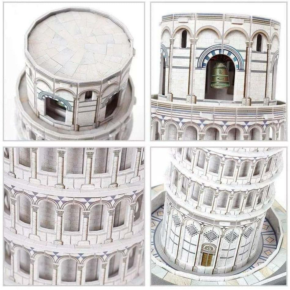 CubicFun C241h Leaning Tower of Pisa 3D Puzzle 27 Pieces - BumbleToys - 3D, 5-7 Years, Boys, Cecil, Puzzle & Board & Card Games, Puzzles & Jigsaws