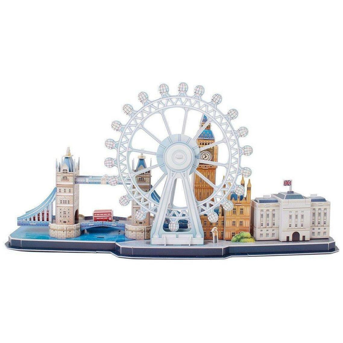 CubicFun CityLine London Landmarks 3D Puzzle 107 Pieces - BumbleToys - 3D, 5-7 Years, Boys, Cecil, Girls, Puzzle & Board & Card Games, Puzzles & Jigsaws