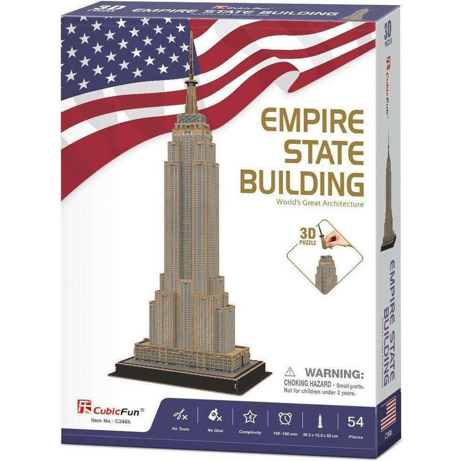 CubicFun Empire State 3D Puzzle 54 Pieces (C246h)