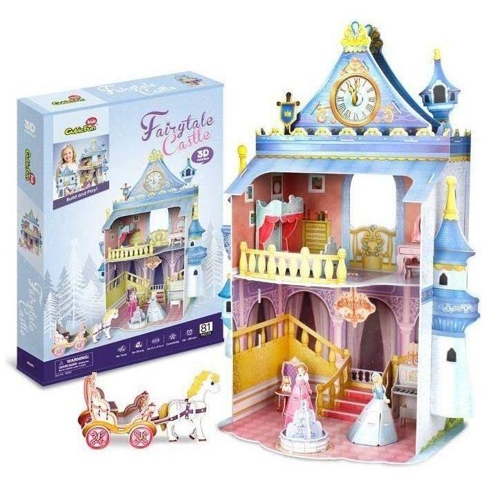 CubicFun Fairytale Castle 3D Puzzle 81 Pieces