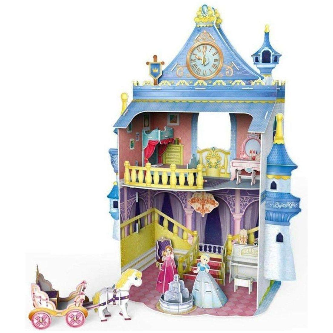 CubicFun Fairytale Castle 3D Puzzle 81 Pieces - BumbleToys - 3D, 5-7 Years, Cecil, Girls, Puzzle & Board & Card Games, Puzzles & Jigsaws