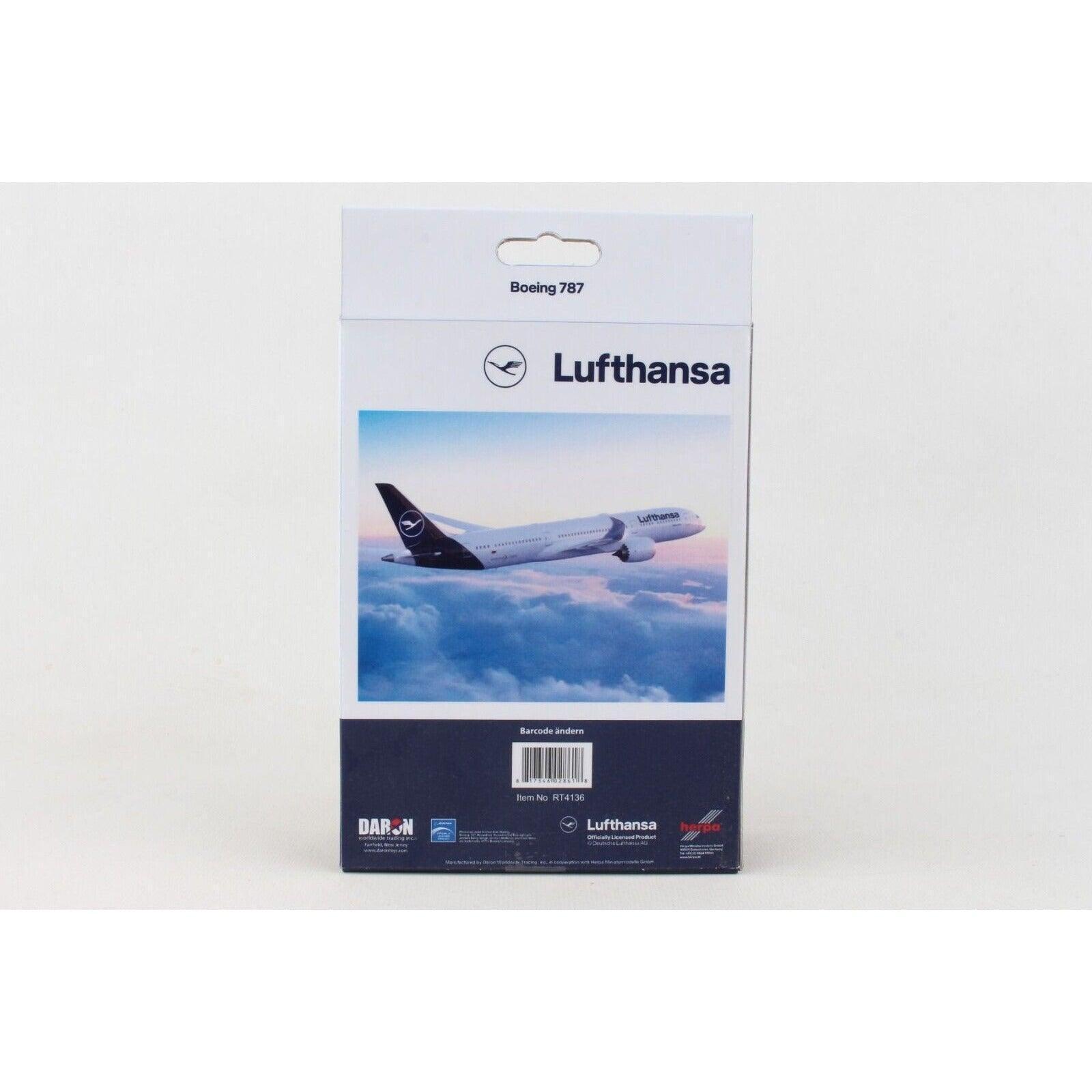 Daron Planes Lufthansa 787 Single Plane RT4136 - BumbleToys - 6+ Years, Boys, Diec cast, EXO, Flying, Girls, Pre-Order