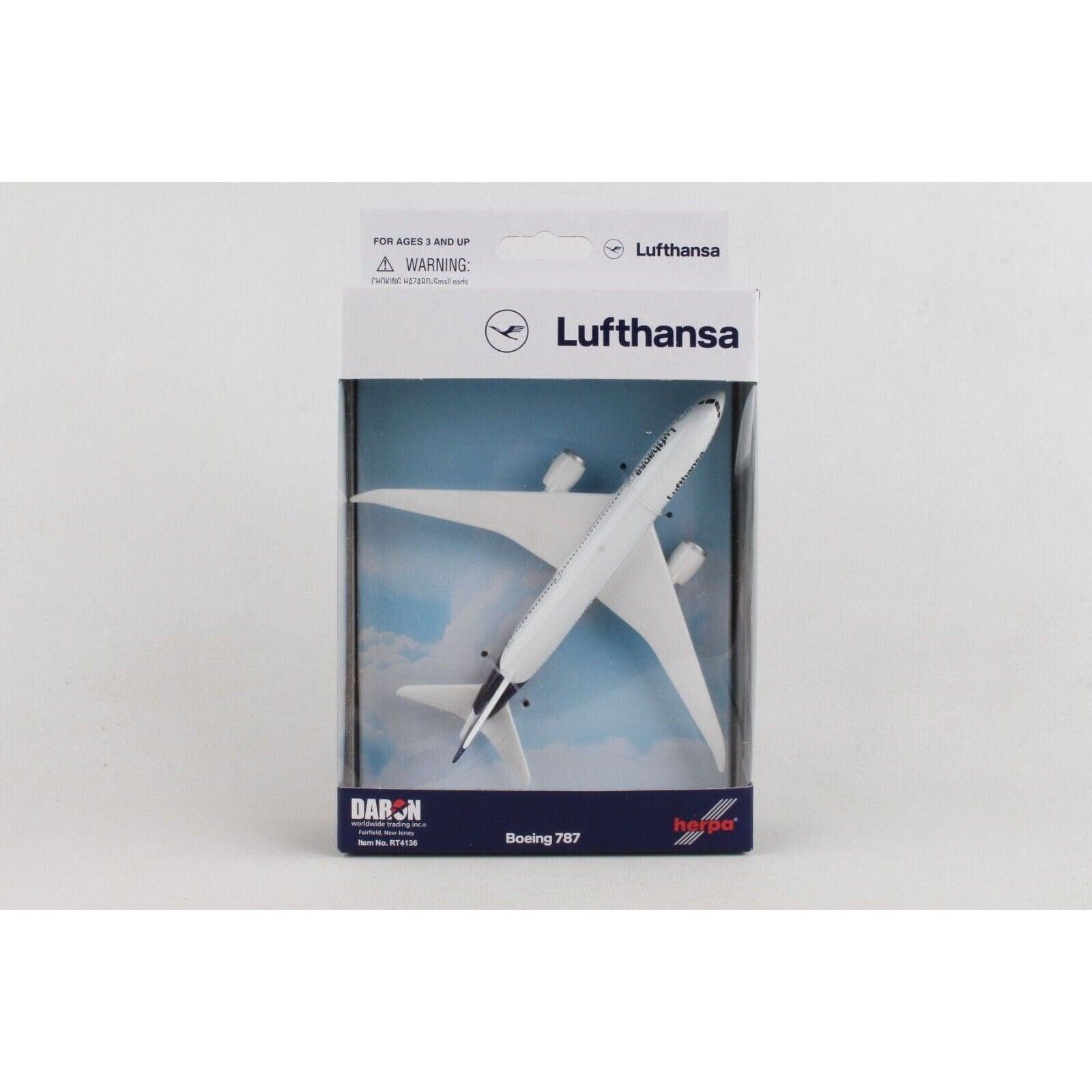 Daron Planes Lufthansa 787 Single Plane RT4136 - BumbleToys - 6+ Years, Boys, Diec cast, EXO, Flying, Girls, Pre-Order