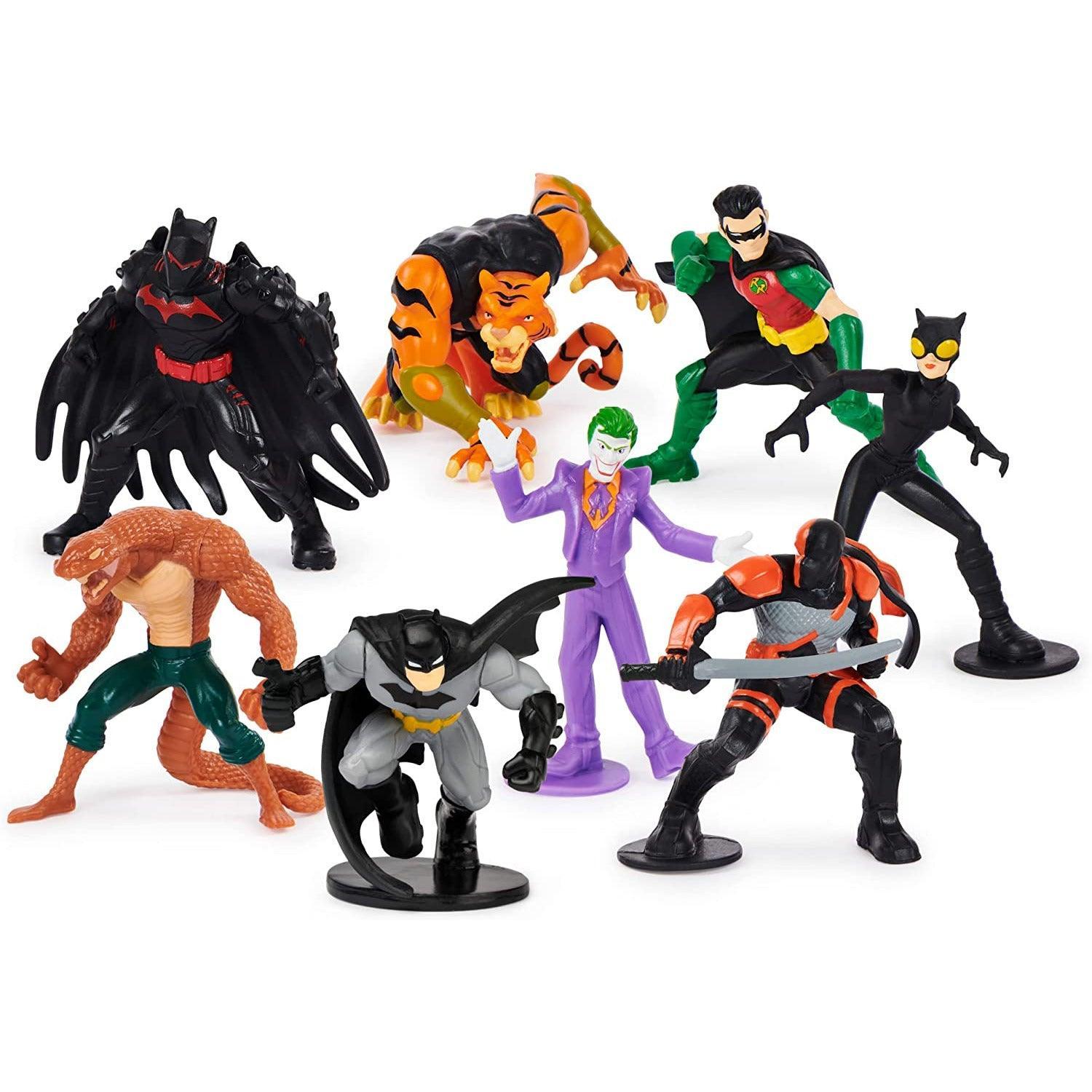 DC Comics Batman 2-inch Scale 8-Pack of Collectible Mini Action Figures - BumbleToys - 5-7 Years, Action Battling, Arabic Triangle Trading, Avengers, Batman, Boys, DC, DC Comics, Pre-Order