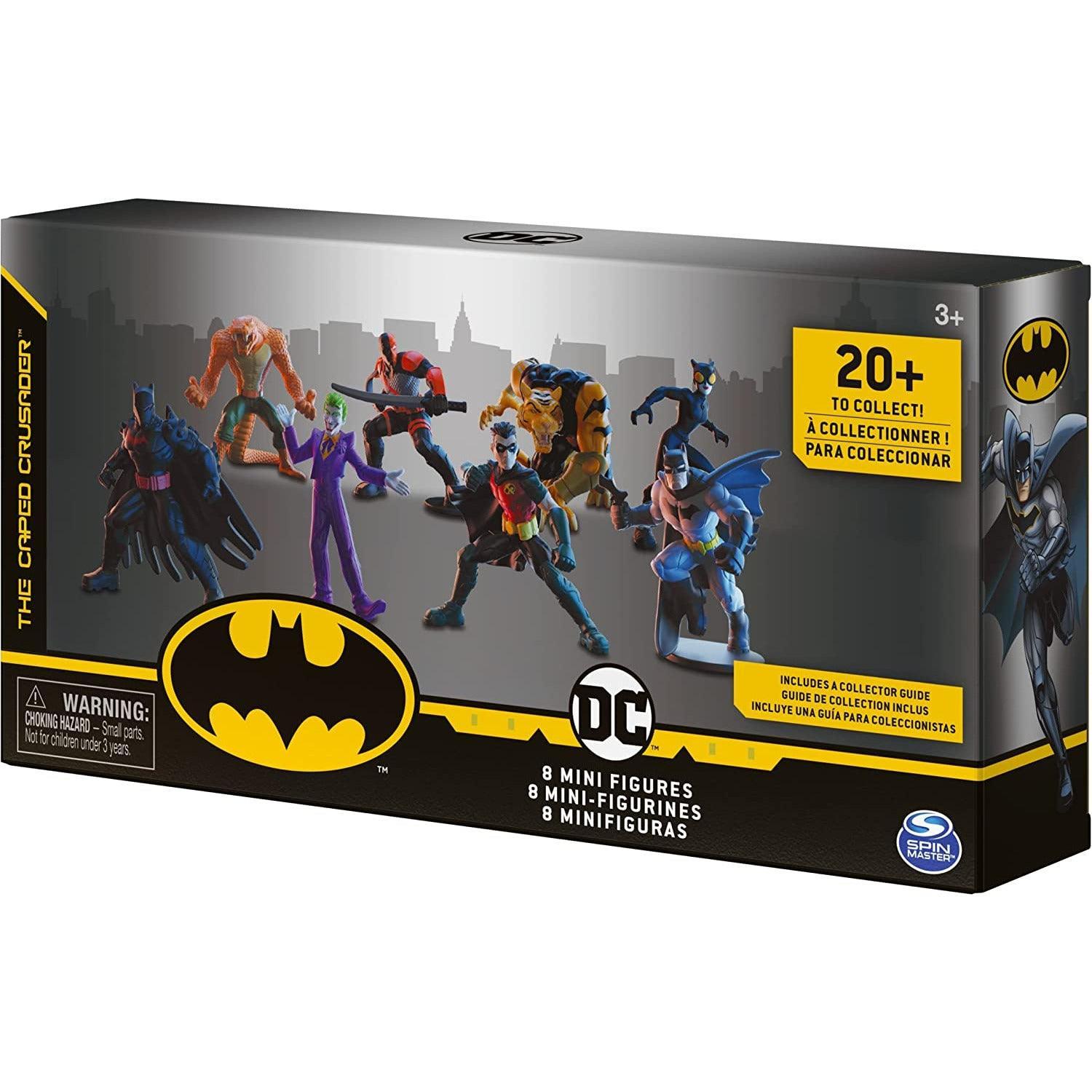 DC Comics Batman 2-inch Scale 8-Pack of Collectible Mini Action Figures - BumbleToys - 5-7 Years, Action Battling, Arabic Triangle Trading, Avengers, Batman, Boys, DC, DC Comics, Pre-Order