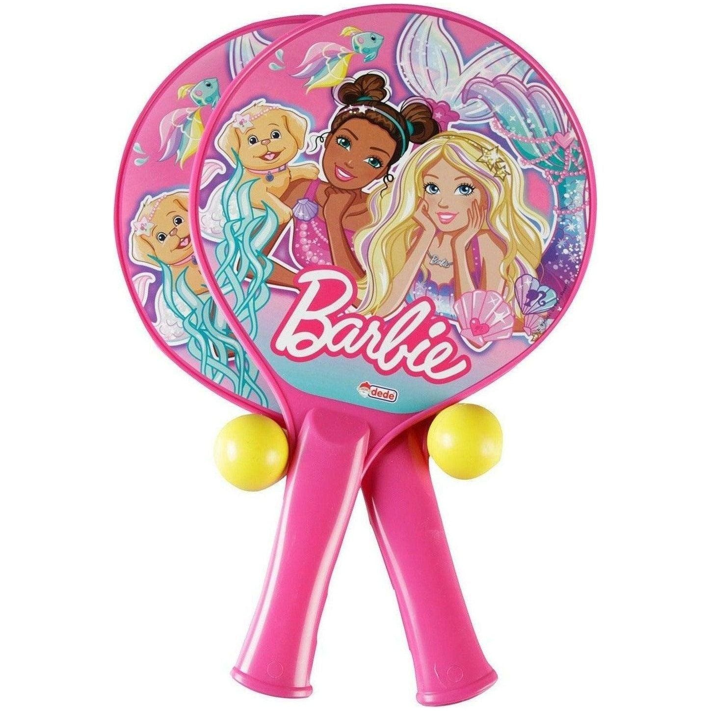 Dede 1983 Barbie Racket Set For Girls - BumbleToys - 4+ Years, 5-7 Years, 6+ Years, Balls, Barbie, Cecil, Girls, Kids Sports & Balls, rocket, Roleplay