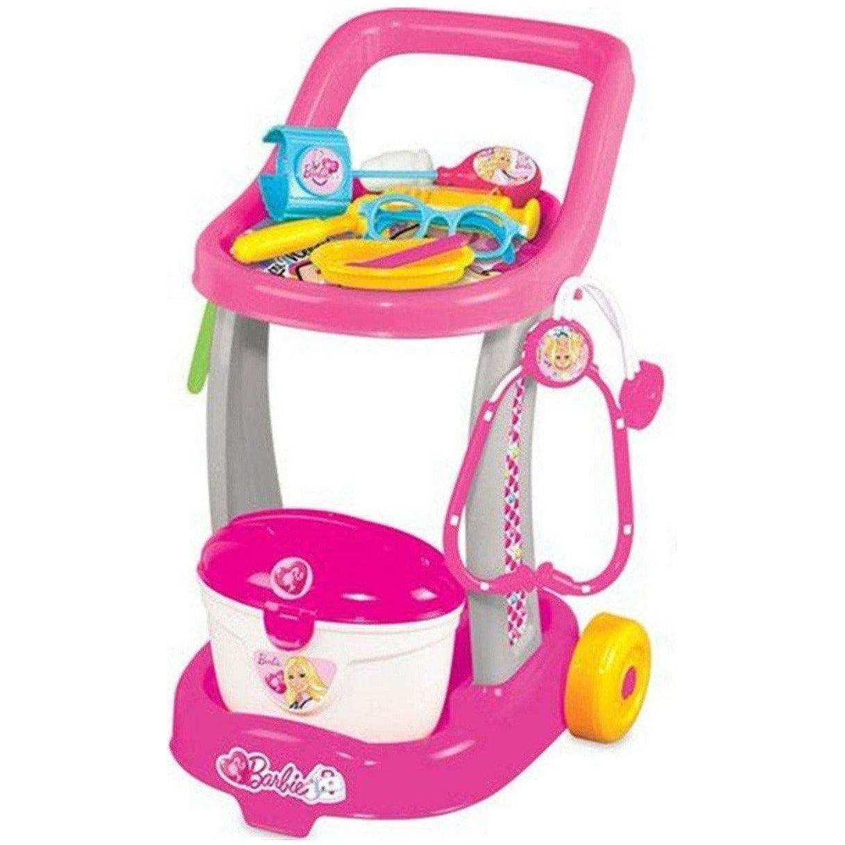 Dede 1987 Barbie Doctor Trolley Play Set - BumbleToys - 5-7 Years, Barbie, Cecil, Girls, Roleplay