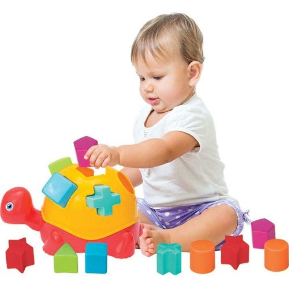 Dede 3450 Shape Sorter Turtle For Babies - BumbleToys - 2-4 Years, Babies, Baby Saftey & Health, Boys, Building Blocks, Cecil, Education, Girls, Learning Toys