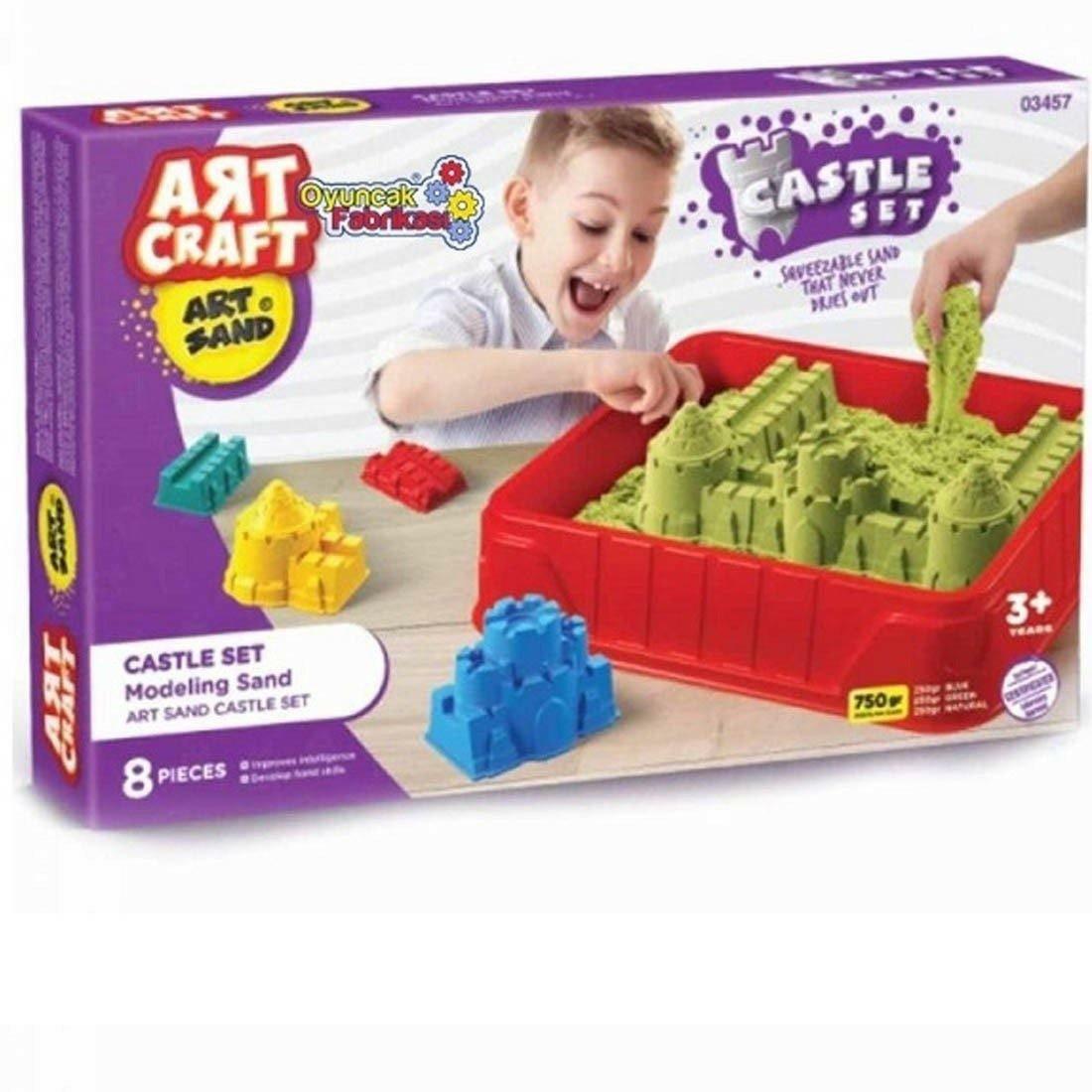 Dede 3457 Art Craft Sand Castle Set 5 Pieces - BumbleToys - 5-7 Years, Boys, Cecil, Girls, Make & Create