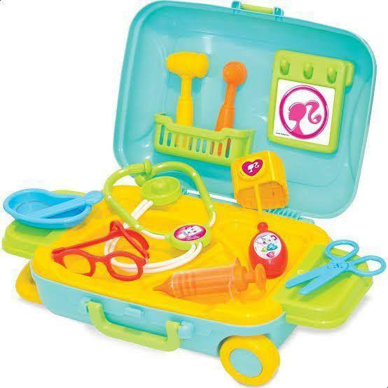Dede 3480 Barbie Doctor Set Luggage - BumbleToys - 5-7 Years, Barbie, Cecil, Girls, Roleplay